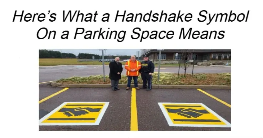 You are currently viewing Handshake Symbol On a Parking Space