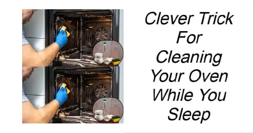 You are currently viewing Clever Trick for Cleaning Your Oven While You Sleep