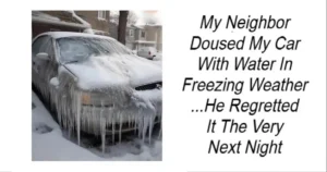 Read more about the article My Neighbor Doused My Car With Water in Freezing Weather – And He Regretted It the Very Next Night!