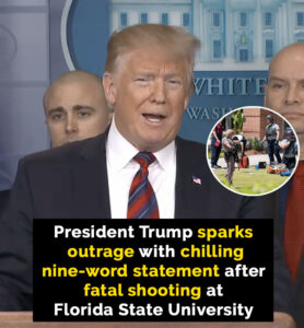 Read more about the article Trump’s Controversial Statement on the FSU Shooting Sparks Outrage