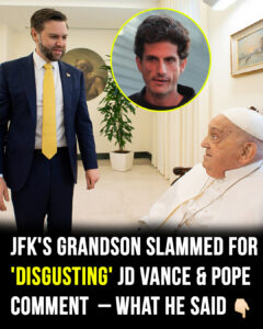 Read more about the article JFK’s Grandson Faces Backlash Over Controversial JD Vance and Pope Comment