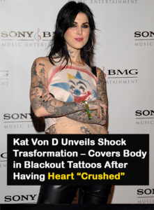 Read more about the article Kat Von D’s Bold Transformation: From Iconic Tattoos to Blackout Ink