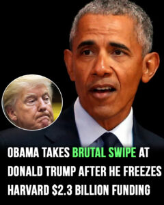 Read more about the article Obama Takes a Brutal Jab at Trump After Harvard Freezes Funding