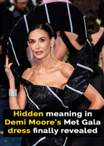 Read more about the article Demi Moore’s 2025 Met Gala Look Had a Hidden Message: A Nod to Dandyism