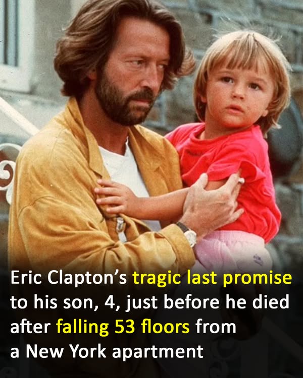 Read more about the article Eric Clapton’s Heartbreaking Last Promise to His Son, Conor, Before Tragic Death