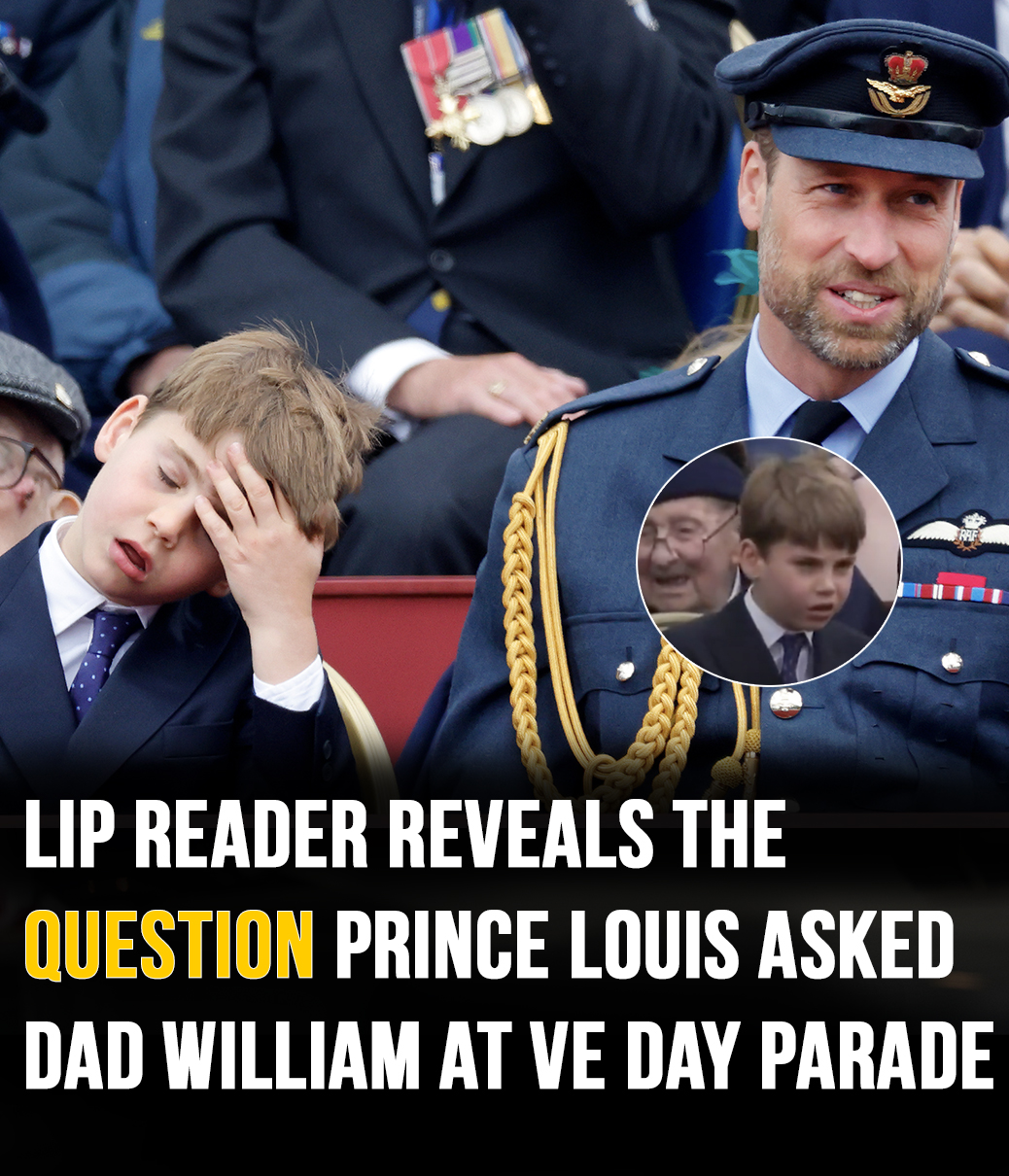 You are currently viewing Lip Reader Reveals What Prince Louis Asked His Father on VE Day
