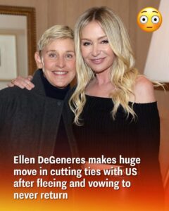Read more about the article Ellen DeGeneres and Portia De Rossi’s Big Move: Leaving the U.S. Behind for a New Life in England