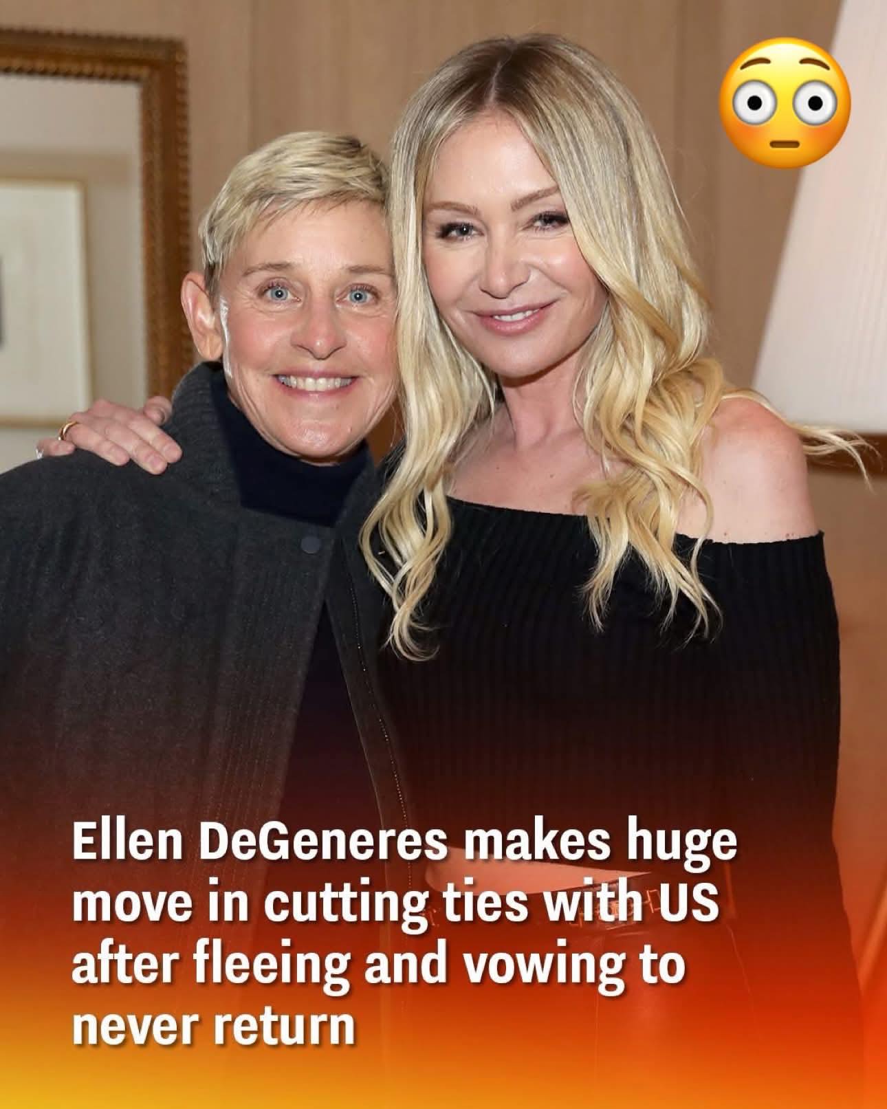 Read more about the article Ellen DeGeneres and Portia De Rossi’s Big Move: Leaving the U.S. Behind for a New Life in England