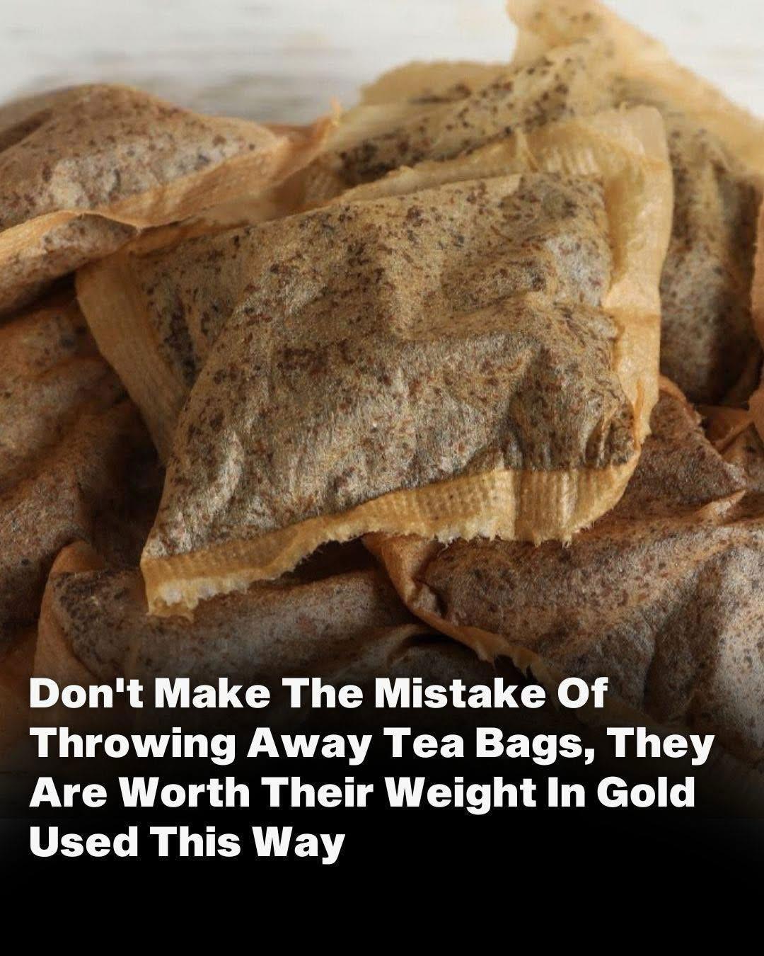 You are currently viewing Amazing Ways to Reuse Your Old Teabags!