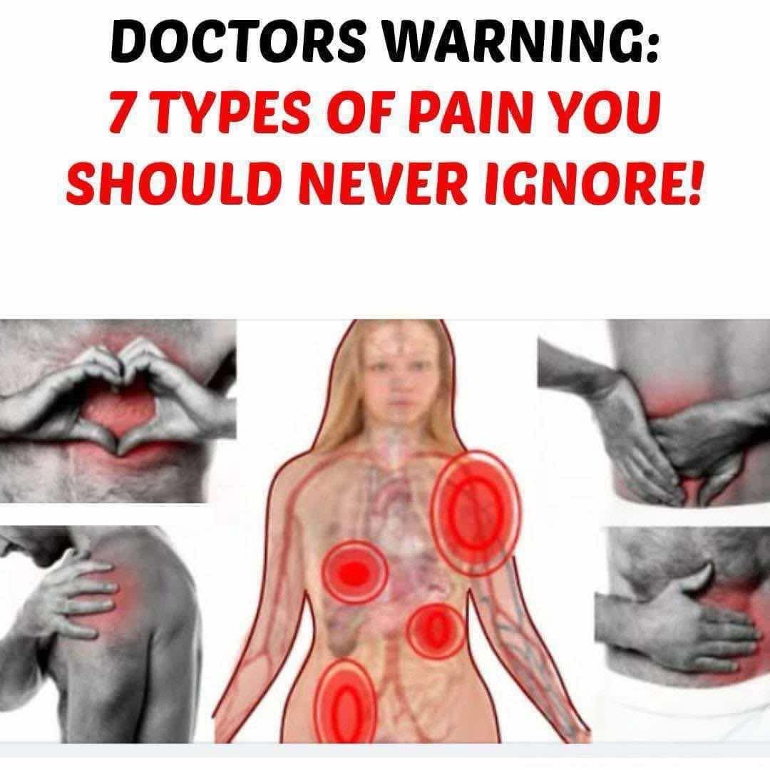 You are currently viewing 7 Types of Pain You Should Never Ignore