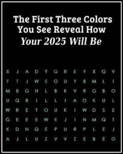 Read more about the article Unveiling Personality Secrets: What’s the First Color You See?