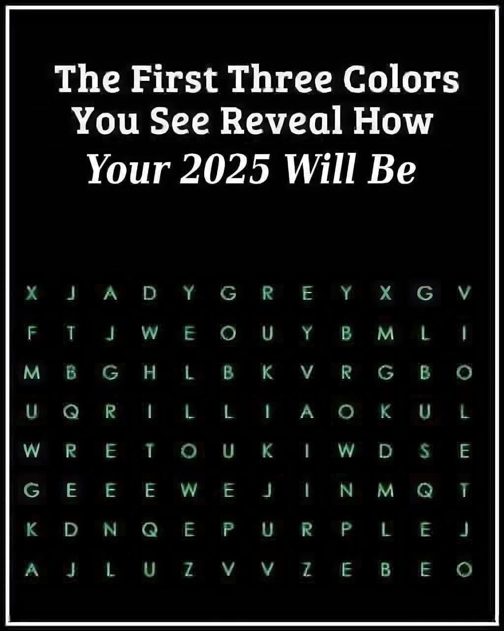 Read more about the article Unveiling Personality Secrets: What’s the First Color You See?