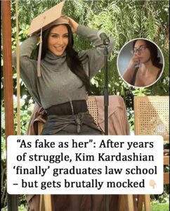Read more about the article Kim Kardashian Mocked After Earning Law Degree, But She’s Not Giving Up