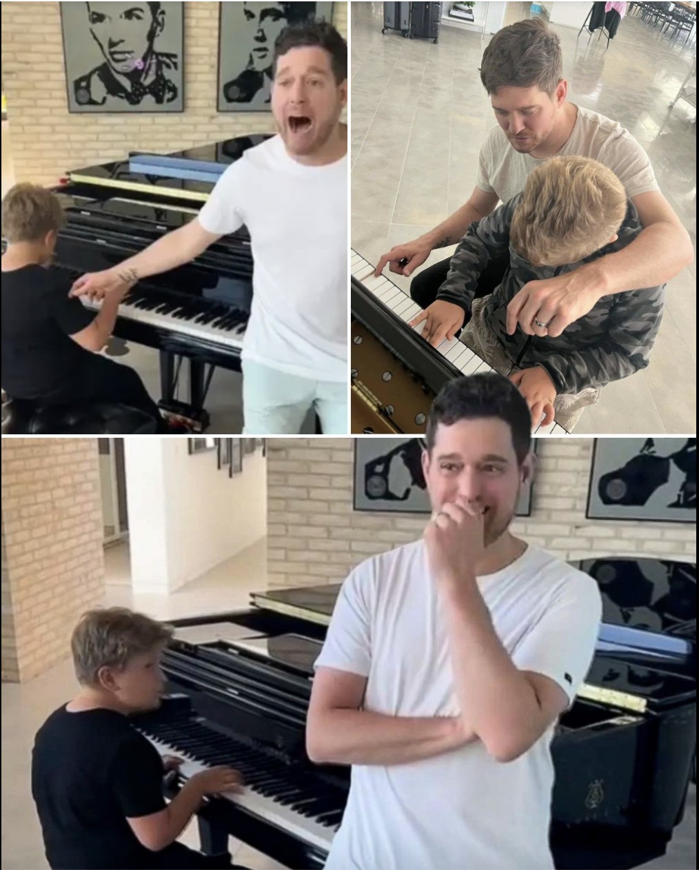 You are currently viewing Michael Bublé’s Emotional Moment with Son Goes Viral – A Touching Reminder of Family, Love & Recovery