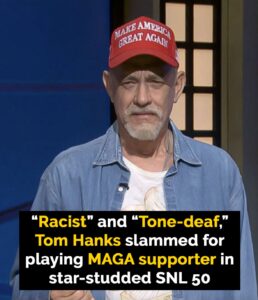 Read more about the article Tom Hanks Faces Backlash Over Controversial MAGA Character on SNL