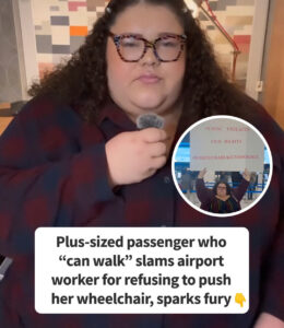 Read more about the article Plus-Size Influencer Denied Wheelchair Assistance at Airport, Sparks Protest Over Discrimination