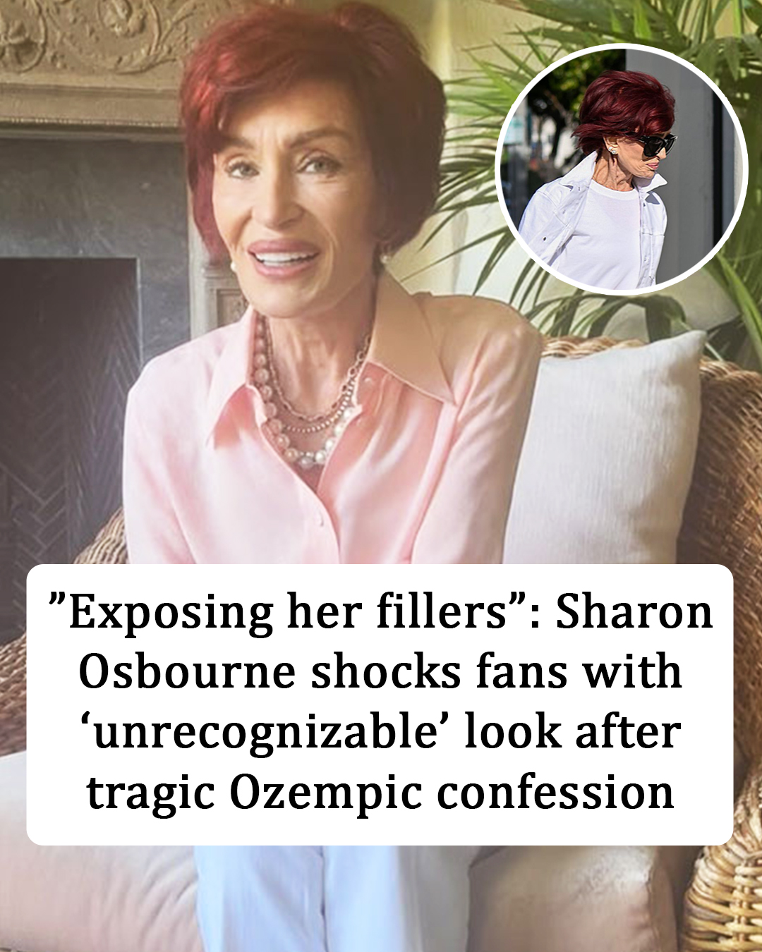Read more about the article Sharon Osbourne Says She’s ‘Had Enough’—But Fans Say She’s ‘Unrecognizable’ After Ozempic Weight Loss