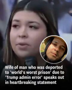 Read more about the article Wife of man who was deported to ‘world’s worst prison’ due to ‘Trump admin error’ shares an emotional statement