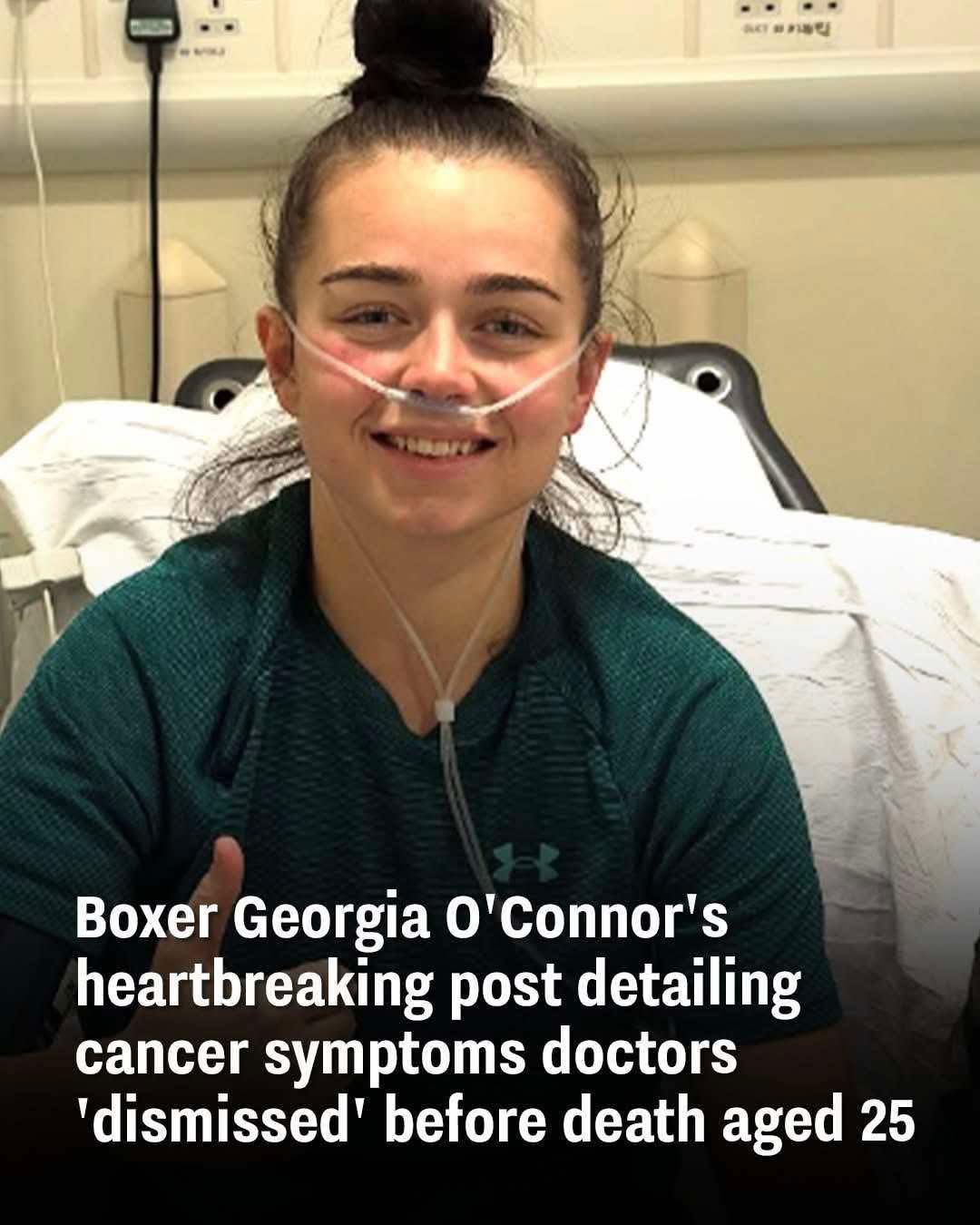 Read more about the article Boxer Georgia O’Connor, 25, Accuses Doctors of ‘Gaslighting’ Her Before Tragic Death from Cancer