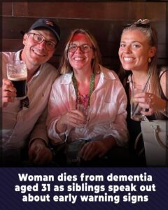 Read more about the article 💔 31-Year-Old Dies of Rare Dementia—Family Issues Urgent Warning About Young-Onset Neurological Disease