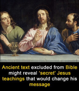 Read more about the article Newly Analyzed Ancient Text Reveals Hidden Teachings of Jesus – Scholars Divided Over Its Meaning
