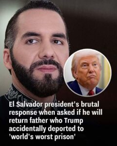 Read more about the article El Salvador President’s Harsh Response on Returning Father Wrongfully Deported to the ‘World’s Worst Prison’