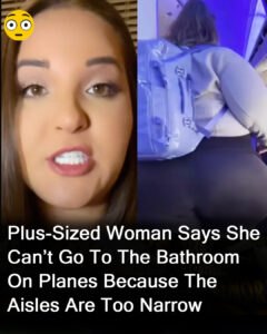 Read more about the article Plus-Sized Influencer Shares Struggle with Airplane Bathroom, Sparks Viral Debate