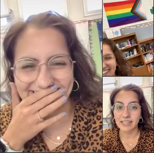 Read more about the article Teacher Removed After Encouraging Students to Pledge Allegiance to Pride Flag