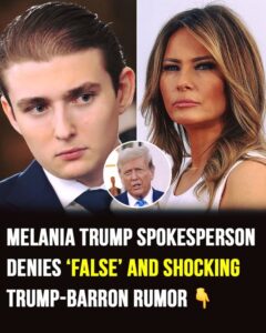 Read more about the article Melania Trump Denies ‘False’ Rumor About Barron and Harvard