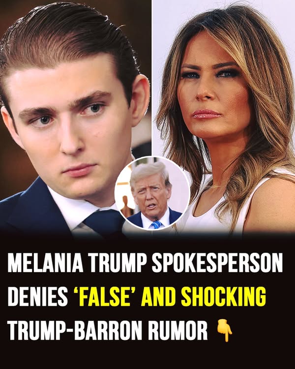 You are currently viewing Melania Trump Denies ‘False’ Rumor About Barron and Harvard