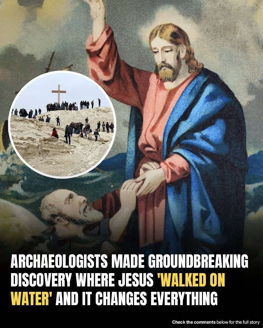 Read more about the article Archaeologists Reveal Significant Find at Place Where Jesus ‘Walked on Water’
