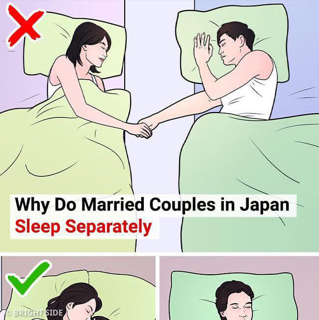 You are currently viewing Why Many Married Couples in Japan Choose to Sleep in Separate Beds