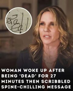 Read more about the article Woman Was ‘Dead’ for 27 Minutes, But When She Woke Up, She Scribbled a Spine-Chilling Message…