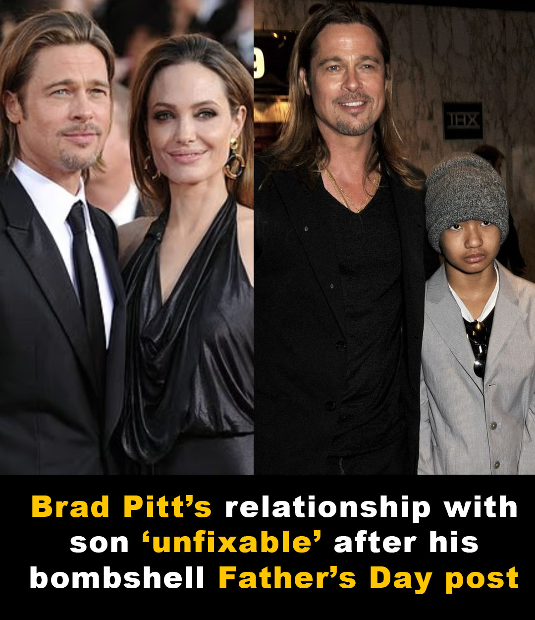 You are currently viewing Brad Pitt’s Relationship with Son ‘Unfixable’ After Father’s Day Post, Sources Say