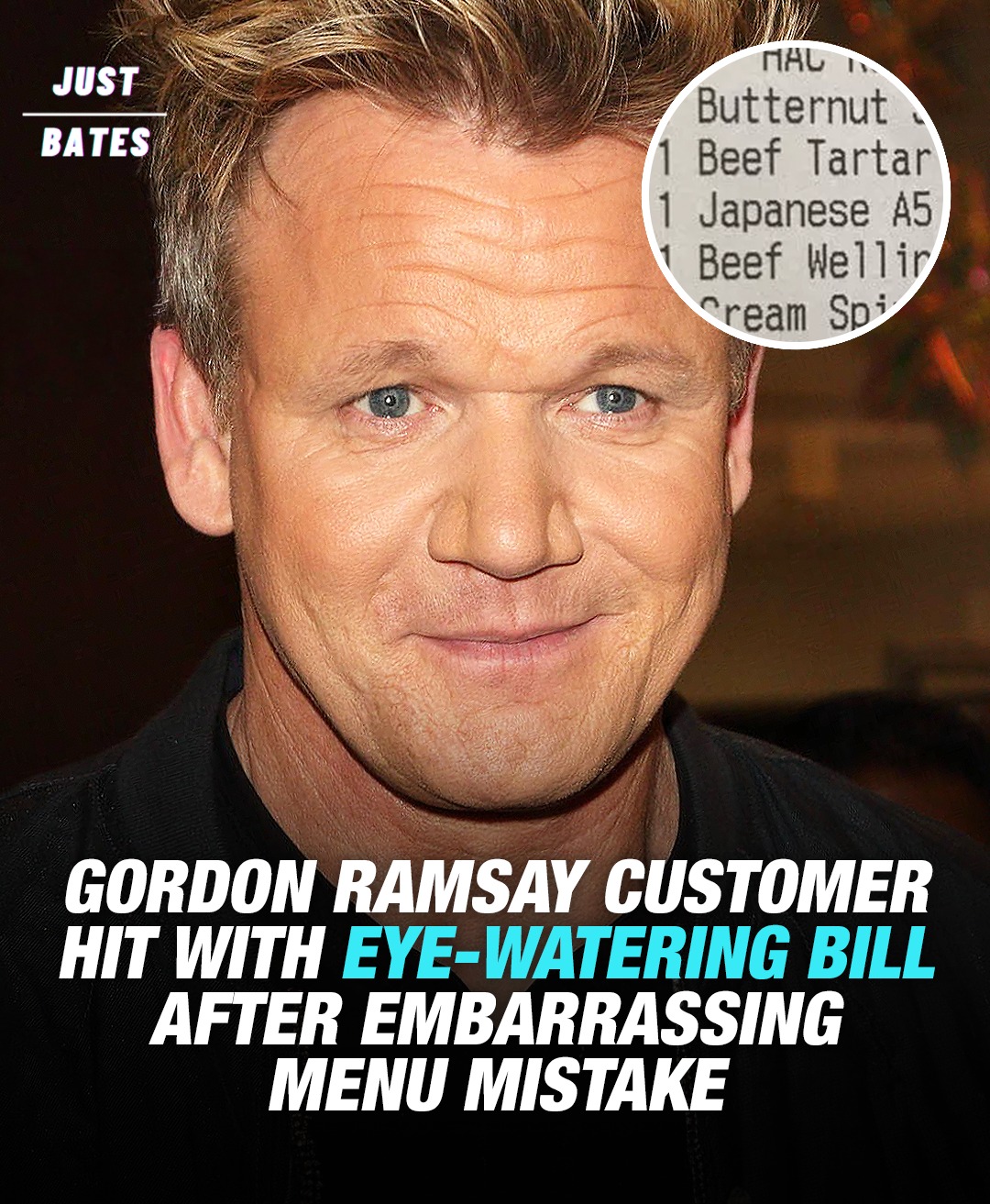 You are currently viewing Gordon Ramsay Customer Hit With Eye-Watering Bill After Embarrassing Menu Mistake
