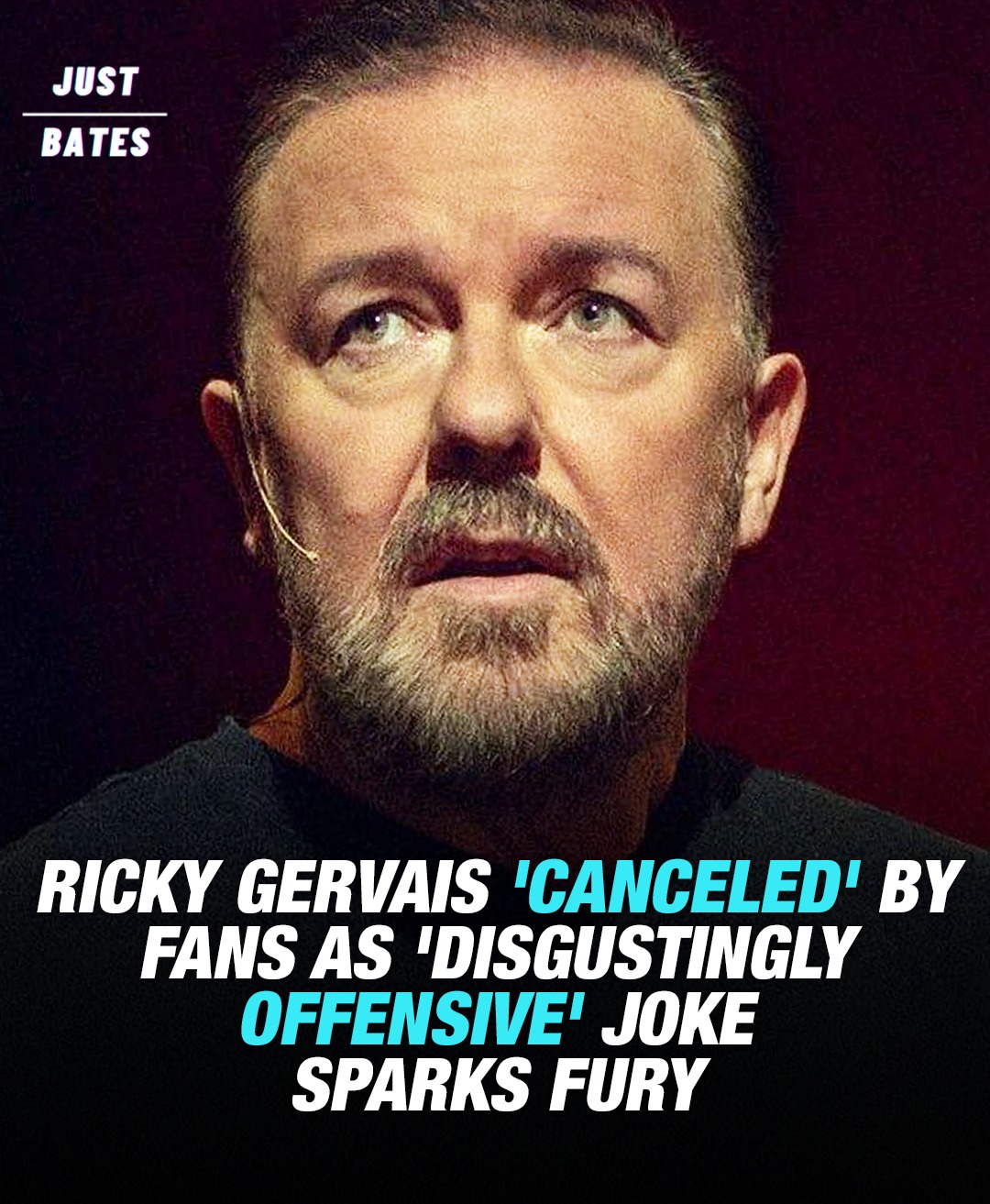 Read more about the article Ricky Gervais ‘Canceled’ After ‘Outrageously Offensive’ Joke Sparks Fury