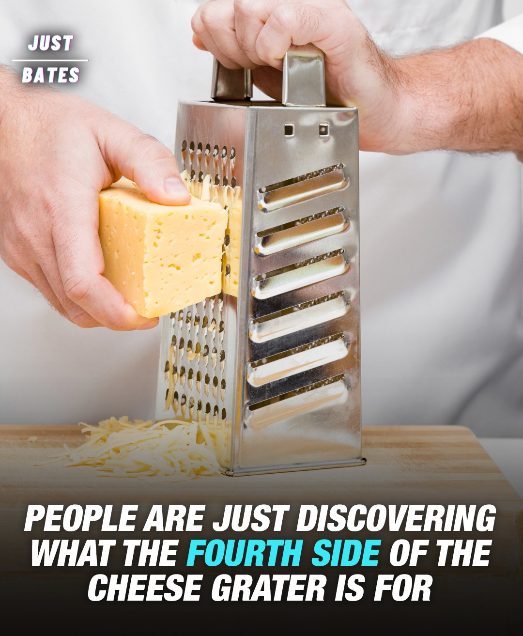 You are currently viewing People Are Only Just Realizing What The Fourth Side of the Cheese Grater Is For