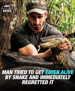Read more about the article Conservationist’s Snake Stunt Sparks Global Debate on Ethics and Awareness