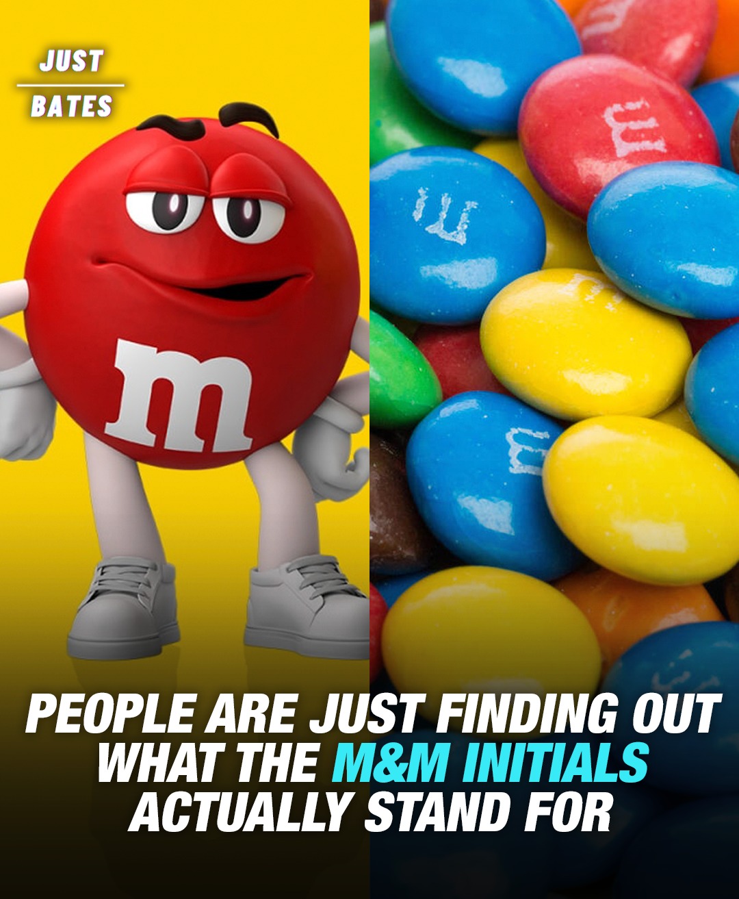 Read more about the article People Are Only Just Realizing What The M&M Initials Actually Stand For