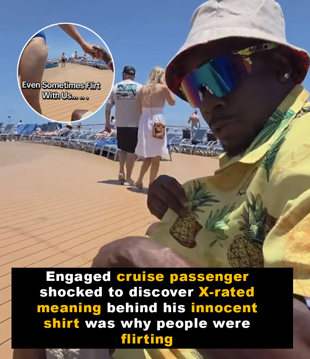 You are currently viewing Man’s Pineapple Shirt on Cruise Sends the Wrong Message