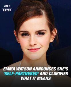 Read more about the article Title: Emma Watson Embraces ‘Self-Partnered’ Life, Explains What It Means for Her