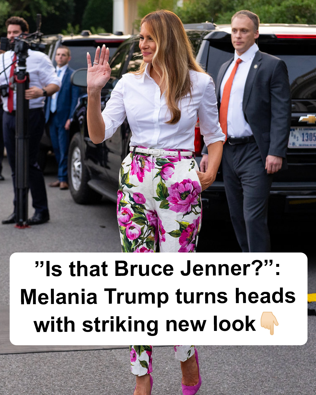 You are currently viewing Melania Trump’s Latest Look Sparks Debate – Applauded for Elegance but Also Criticized