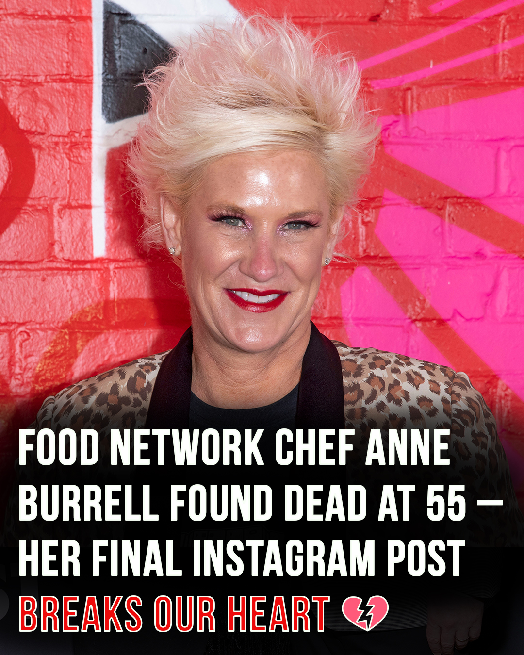 You are currently viewing Anne Burrell’s Final Instagram Post Sparks Grief After Sudden Passing at 55