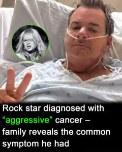 Read more about the article Rock Star Diagnosed with Aggressive Cancer Reveals Common Symptom
