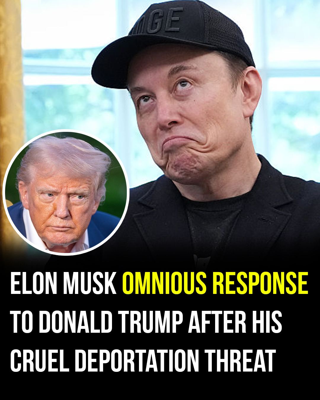 You are currently viewing Elon Musk Fires Back at Donald Trump’s Deportation Threat with a Bold Warning