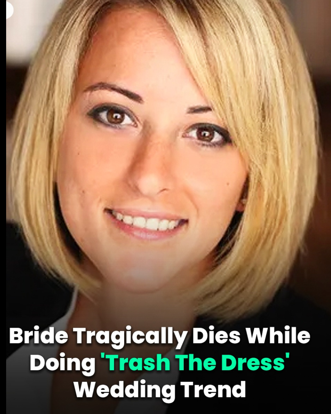 Read more about the article Bride Dies in Tragic ‘Trash the Dress’ Photoshoot After Wedding Gown Drags Her into River
