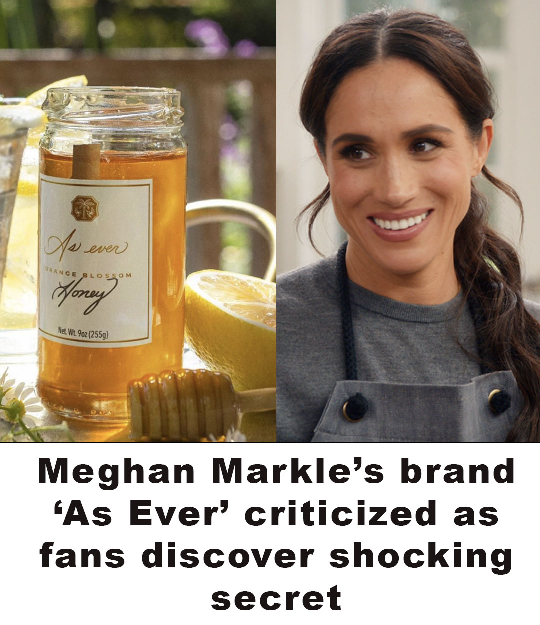 Read more about the article Meghan Markle’s Brand Called Out for Lack of Originality