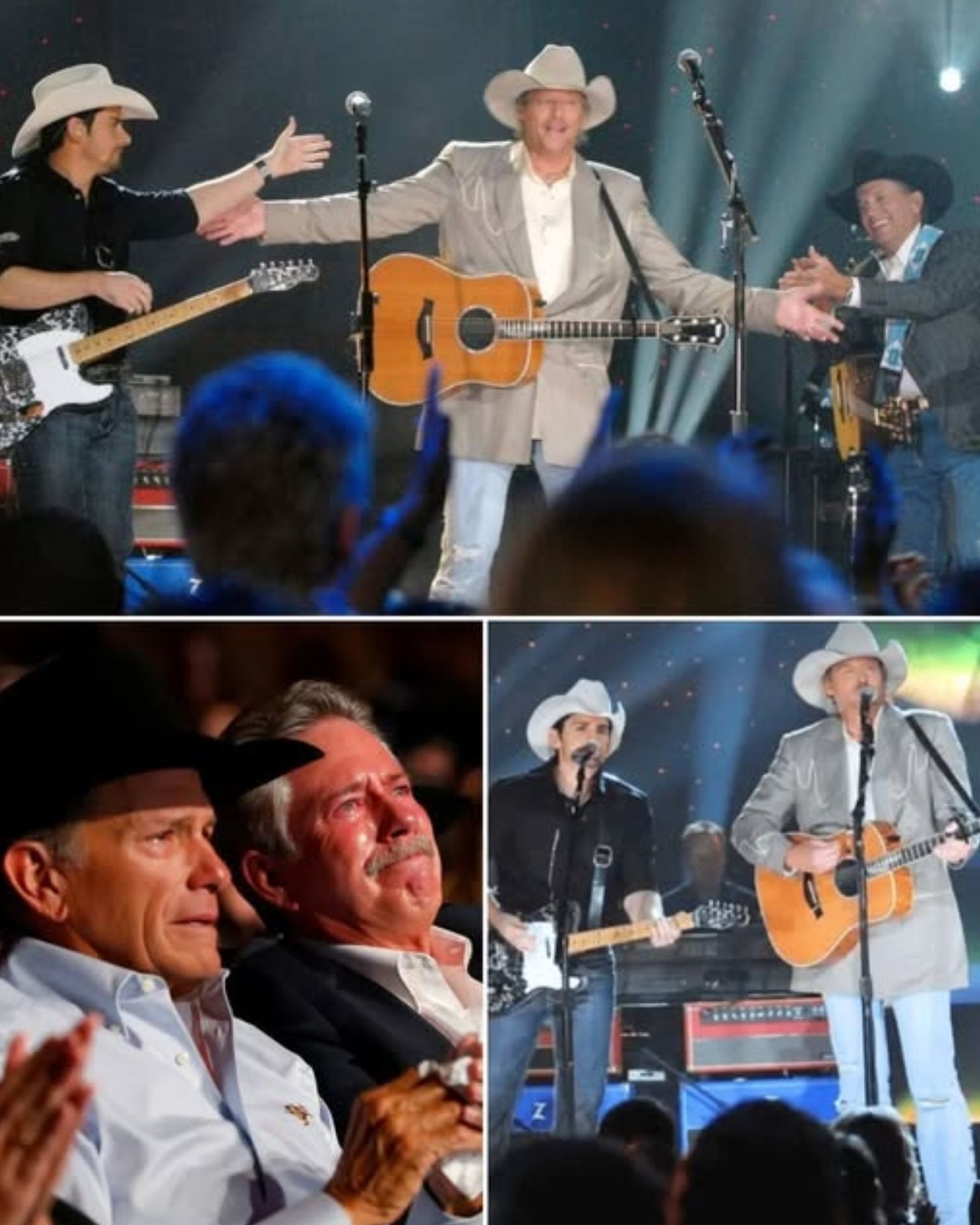 You are currently viewing A Night to Remember: Alan Jackson, Brad Paisley, and the Unexpected Tribute to Jimmy Buffett
