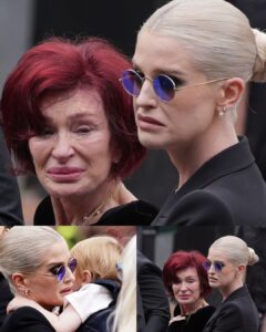 Read more about the article Kelly Osbourne Honors Her Father, Ozzy Osbourne, With Iconic Glasses During Funeral Procession
