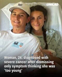 Read more about the article 24-Year-Old Woman Diagnosed with Stage 3 Colon Cancer After Dismissing Symptoms